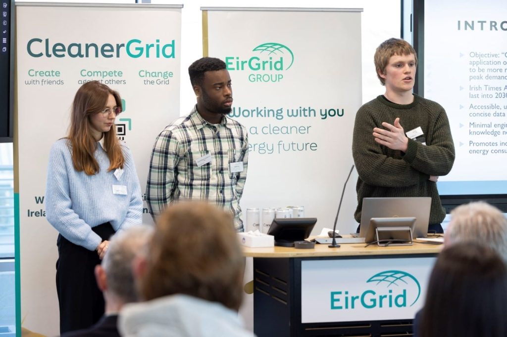 Only two weeks left for third-level students to apply for EirGrid’s CleanerGrid Competition