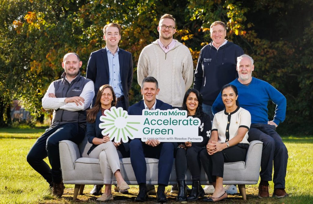 Bord na Móna reveals participants selected for Accelerate Green START Autumn Programme